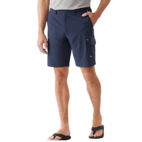 Tommy Bahama Cayman Isles IslandZone Cargo Shorts Mens 32 Ocean Deep 10” - Picture 10 of 10